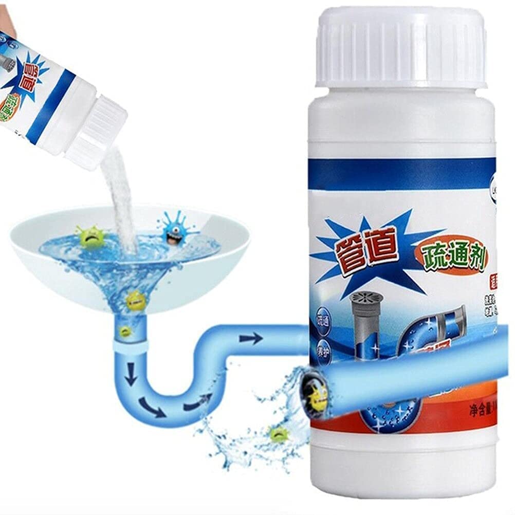 110 GM drainage block remover sink cleaner drain powder hair remove from pvc pipe use in home cleaner toilet cleaning pipe cleaner and bathroom wash basin all pipe safe cleaner (B0C3CD7KYD) Amazon Price History, Amazon Price Tracker