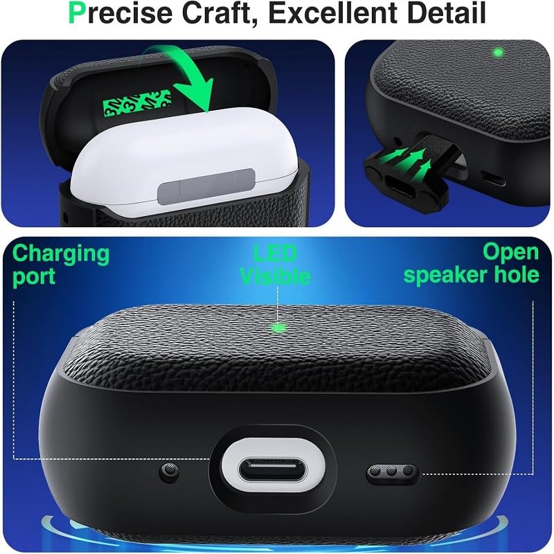 for AirPods Pro 3th Generation Case: Compatible with AirPods Pro 3