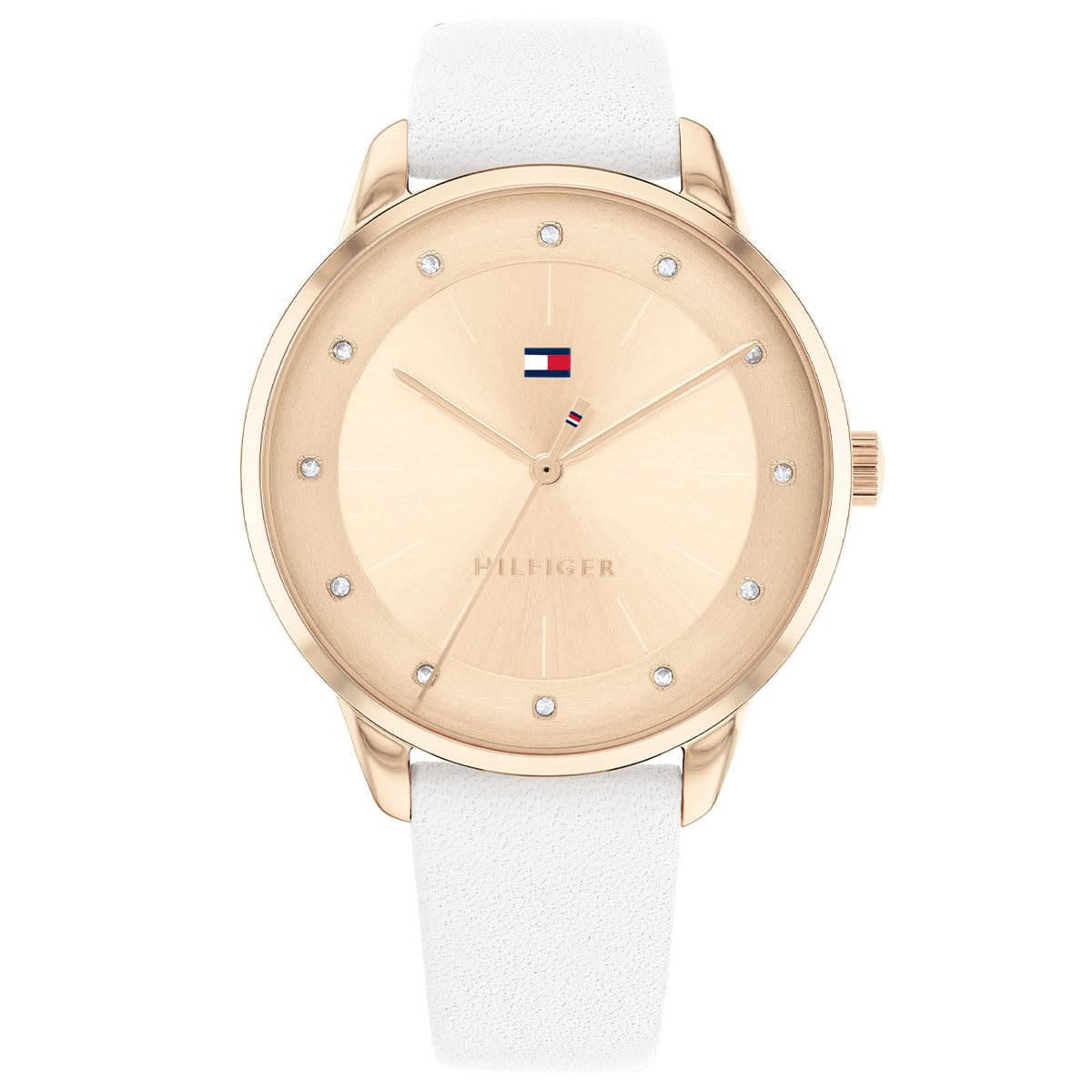 Tommy Hilfiger Tommy Hilfiger Reloj Analógico de Cuarzo para mujer con Correa en piel Blanco - 1782543