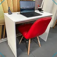 Escrivaninha Sem Gavetas 70 cm x 40 cm Branca Para Escritório 100% MDF