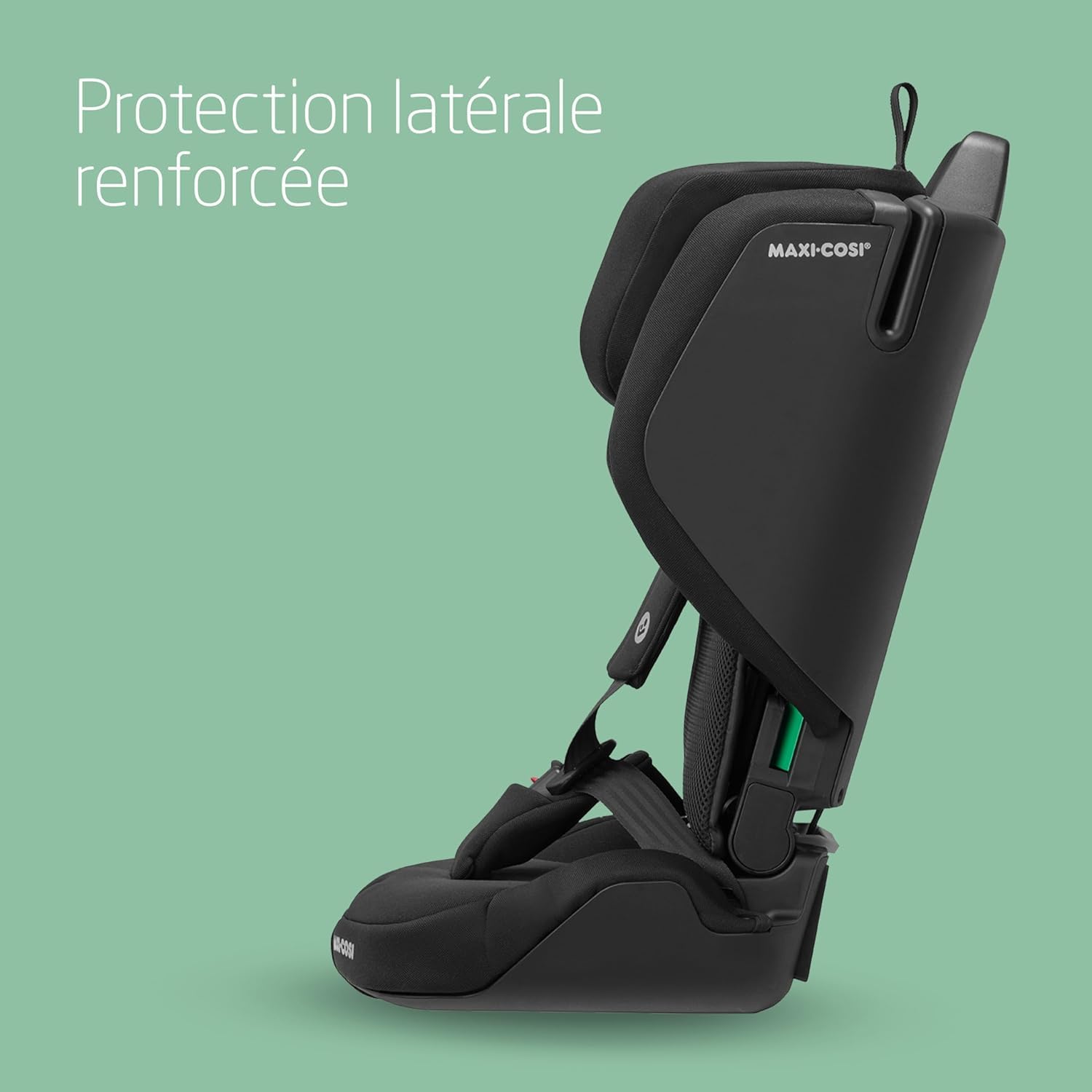 Maxi-Cosi Nomad Plus, Siège Auto Pliable, 15 Mois - 4 Ans, 76 - 105 cm, Siège Auto de Voyage Portable, Ultra-Compact et Léger, Protection contre Chocs Latéraux, pour Toute Voiture, Authentic Black