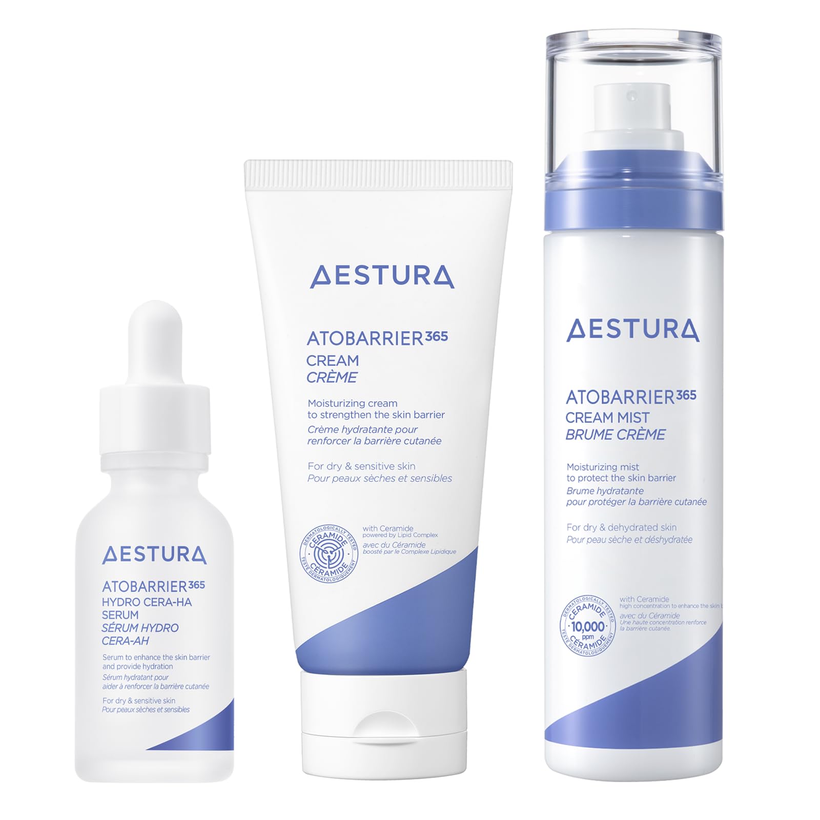 Amazon.com: AESTURA ATOBARRIER365 Serum + Cream + Facial Mist