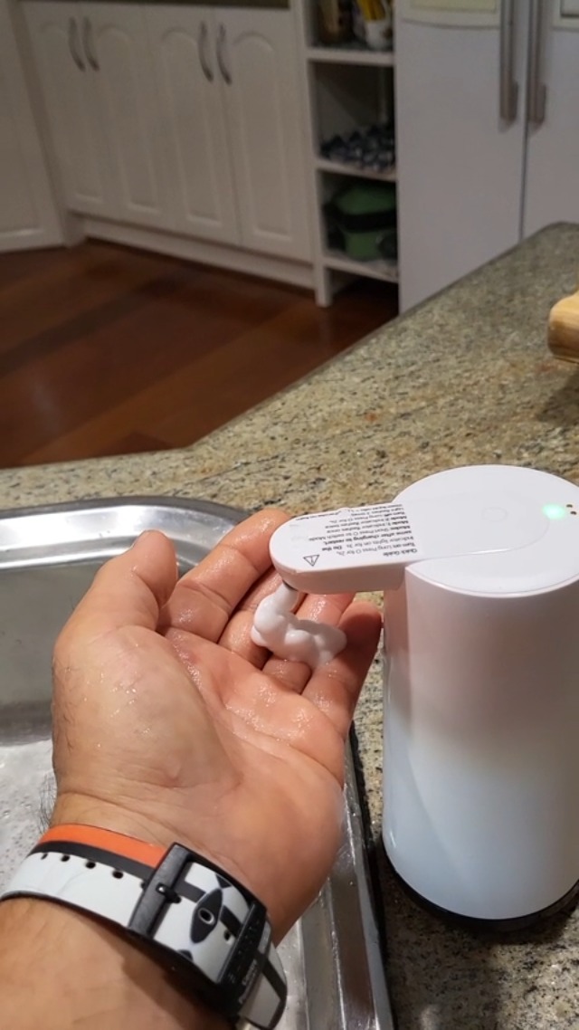 Amazon.com: Frohsun Automatic Foaming Soap Dispenser, 2-Level