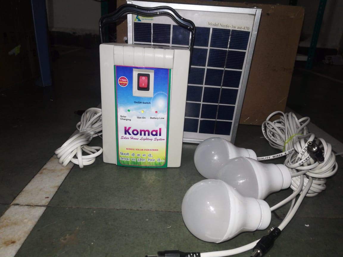 Komal Solar Home Lighting Systems Amazon.in Garden & Outdoors