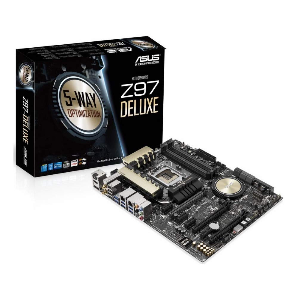 Placa Mãe Asus Z97-DELUXE USB3.1 LGA1150 90-MB0LD1-M0AAY0 | Amazon