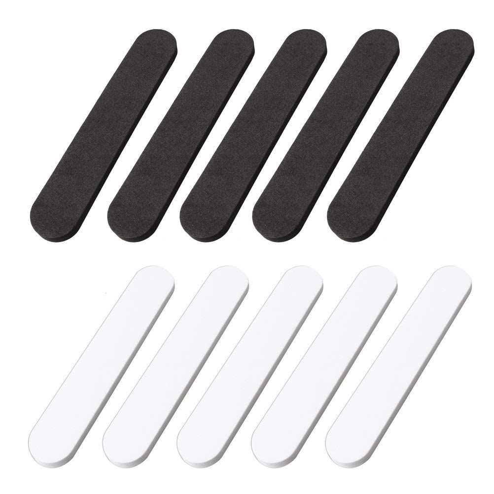 FASHIONROAD 30Pcs Hat Size Reducer, Hat Size Tape Foam Reducing Tape for Hats Caps Sweatband (Black and White), Black and White, One size