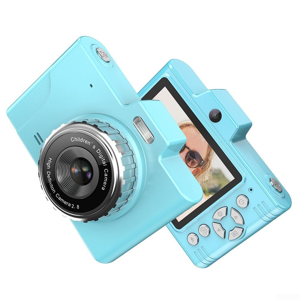 Fotocamera digitale da 48 MP 8X per zoom Compact Point and Shoot Anti-Shake FHD 1080P Vlogging Travel Cam Viola (viola)
