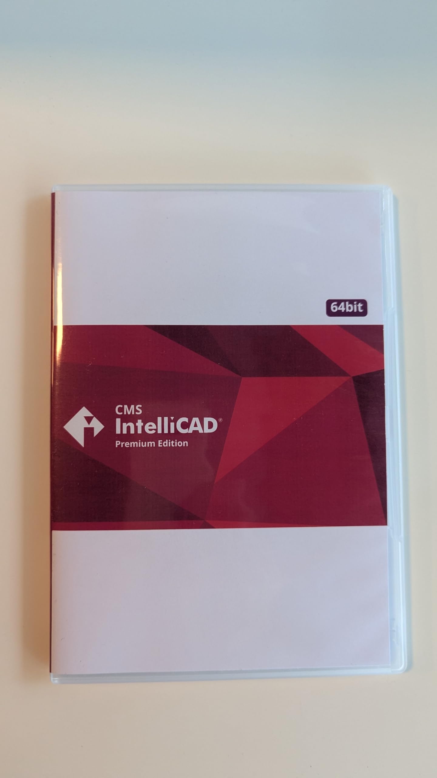 CMS IntelliCAD PE | Logiciel CAO professionnel pour dessin 2D et surfaces 3D compatible .dwg | Licence perpétuelle | 1 Utilisateur | Code d'activation fourni dans le boîtier DVD.