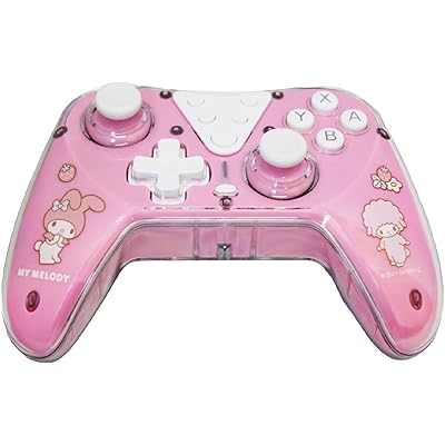 アローン(Allone) ゲーム用ワイヤレスコントローラー #Unipo サンリオキャラクターズマイメロディ 15.5×6×10.5cm Switch/Swit …