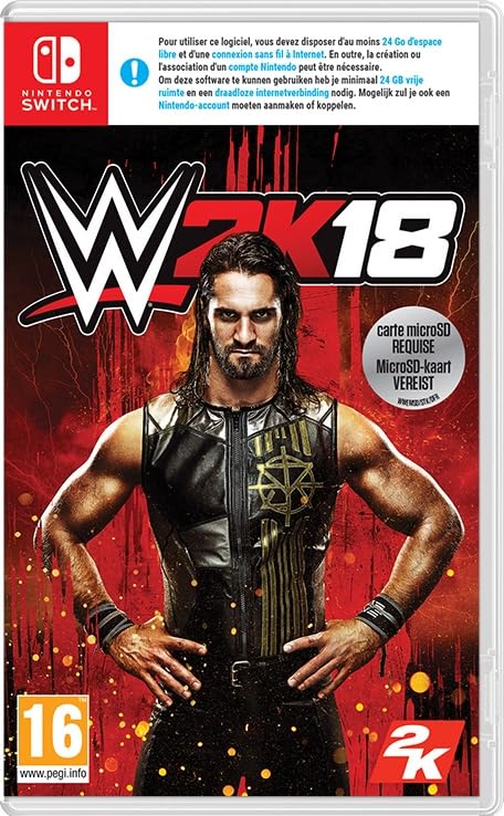 WWE 2K18 Switch jeu physique pour jouer au catch partout en voyage