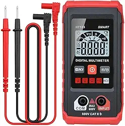 Multímetro digital automático HT, Tm-510 4000 contagens, multímetro digital inteligente, visor digital, testador de tensão com função de tensão sem contato (1 peça)