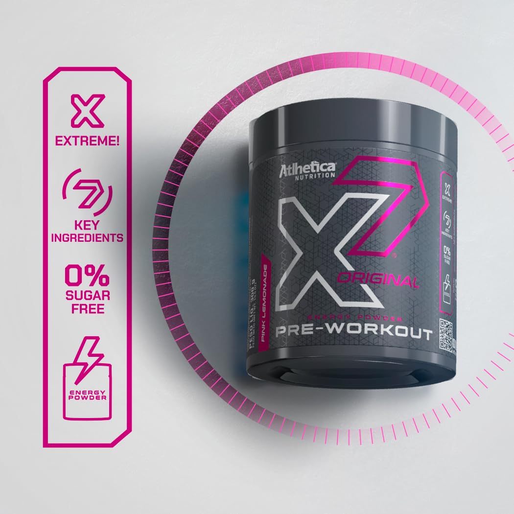 X7 Original Pre-Workout (300g), Pink Lemonade : Amazon.com.br