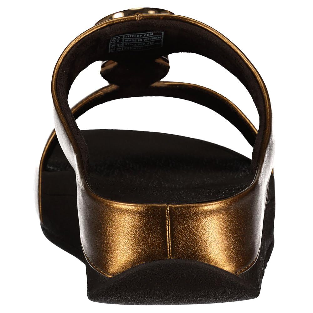 FITFLOP Halo Bead Circle Metallic Sandalias