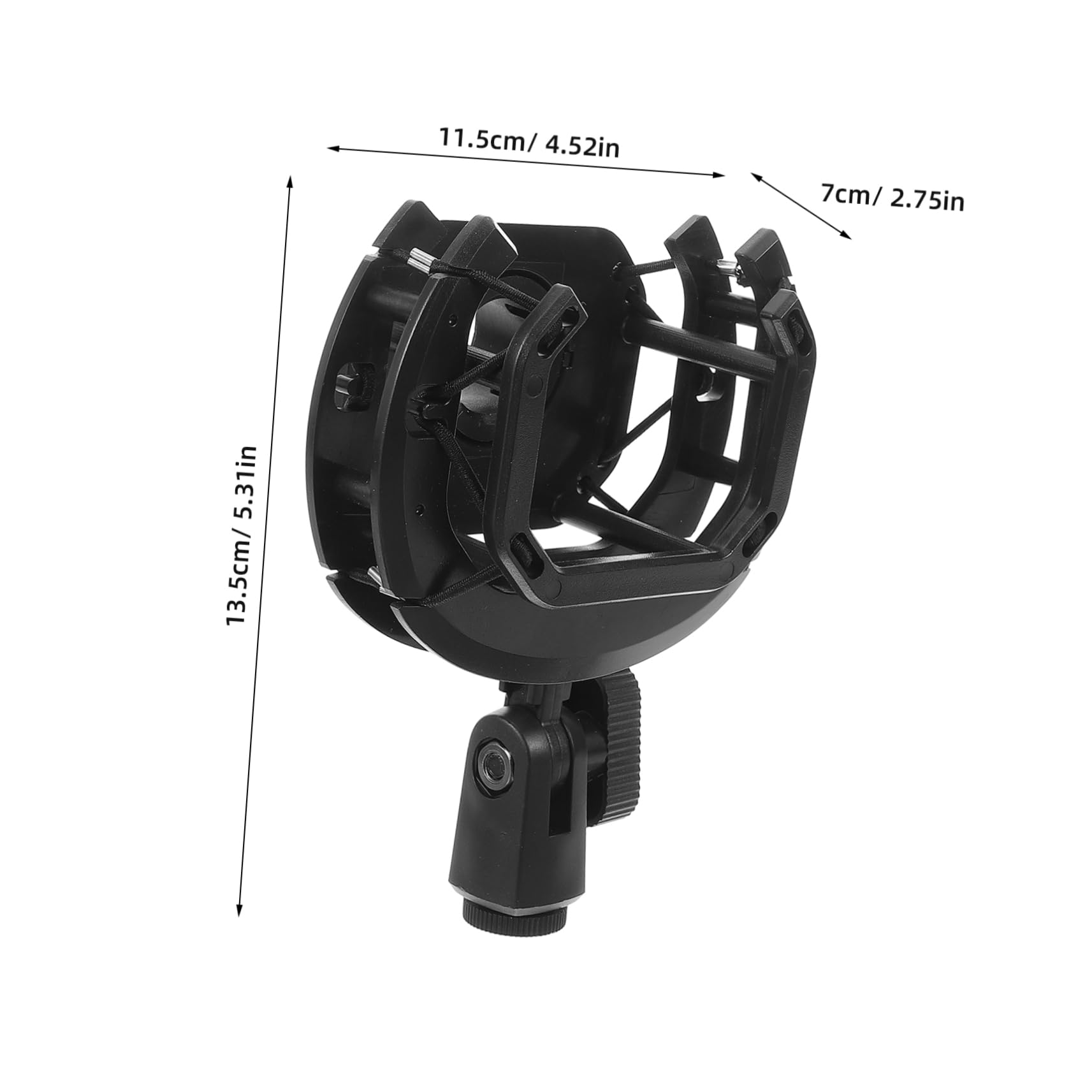 ERINGOGO Shockproof Microphone Mount for Arm Stand Vibration Isolation Perfect for Condenser Mics