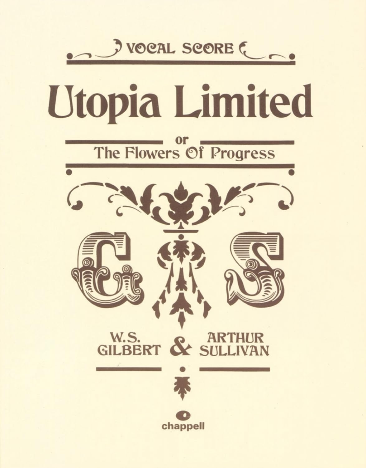 Utopia Limited Piano, Voice Piano/Vocal Music Gilbert Faber Music