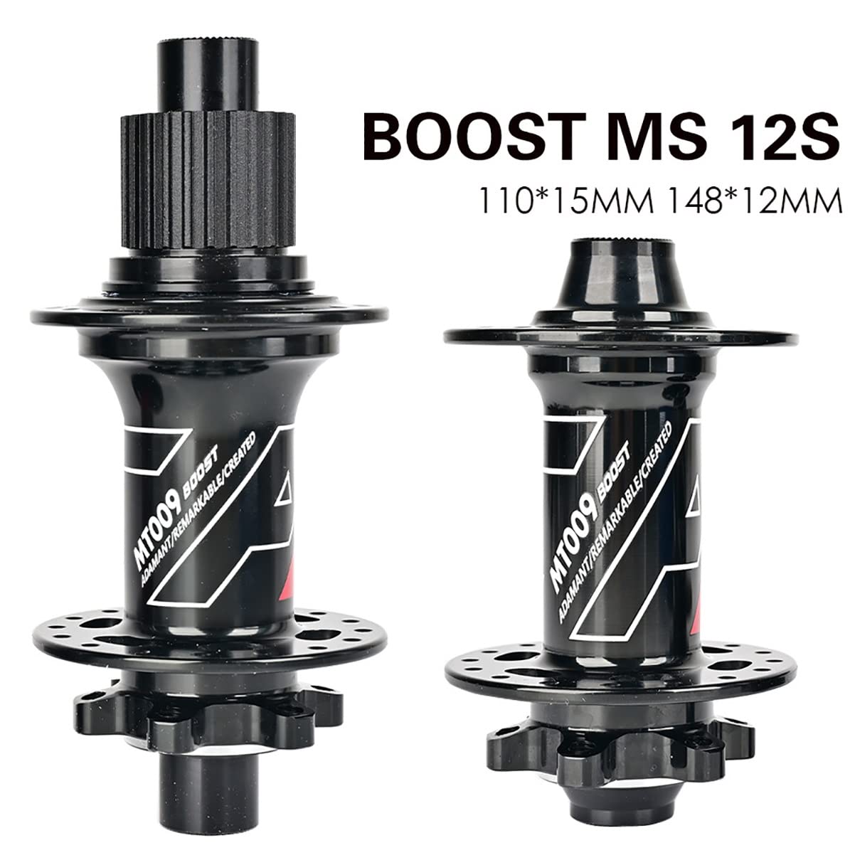 Amazon.co.jp: MTB スルーアクセル ブースト28穴ハブ 6ボルトディスク