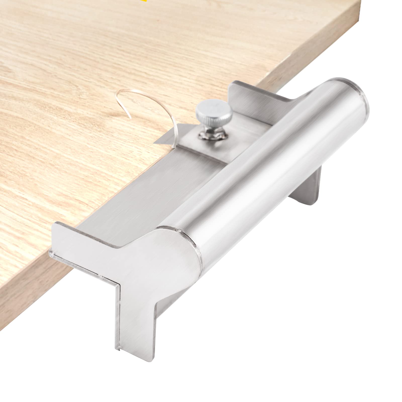 YUCHENGTECH Edge Banding Trimmer Manual Trimming Woodworking Tool Veneer Edge Cutter Tools with Tungsten Carbide Blades Right Angle Arc 2 in 1（Upgraded Version）