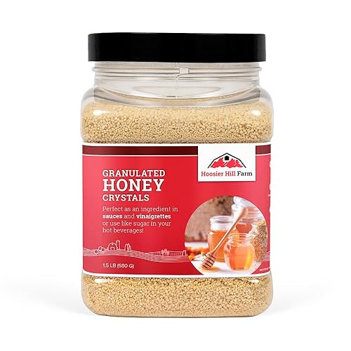 Hoosier Hill Farm cristales de miel granulada 15 libra