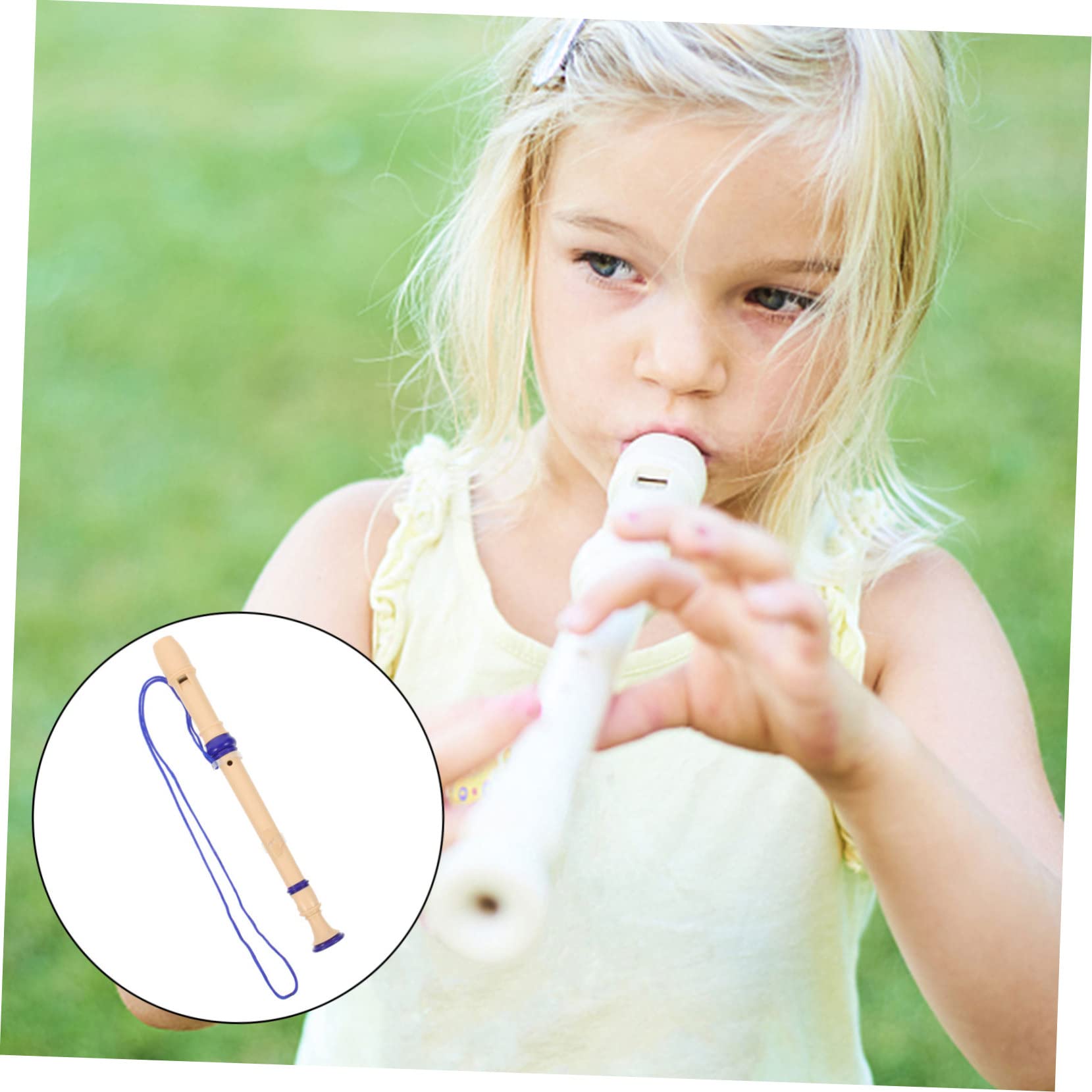 Toddmomy 8-hole Boys and Girls Clarinet Professional Practice Instrument Simple Wind Instrument for Beginners Abs Material Comfortable to Play