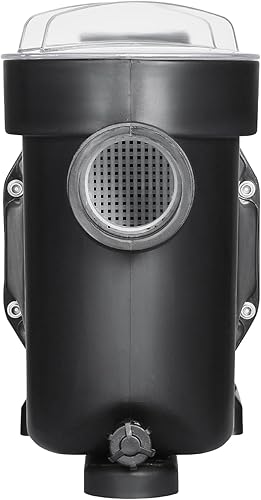 Miniatura 12 de VEVOR Bomba de piscina sobre el suelo, 2.5 HP, 148 GPM Max Flow Bomba de piscina de una sola velocidad, 220 V, 3450 RPM, elevación máxima de cabeza