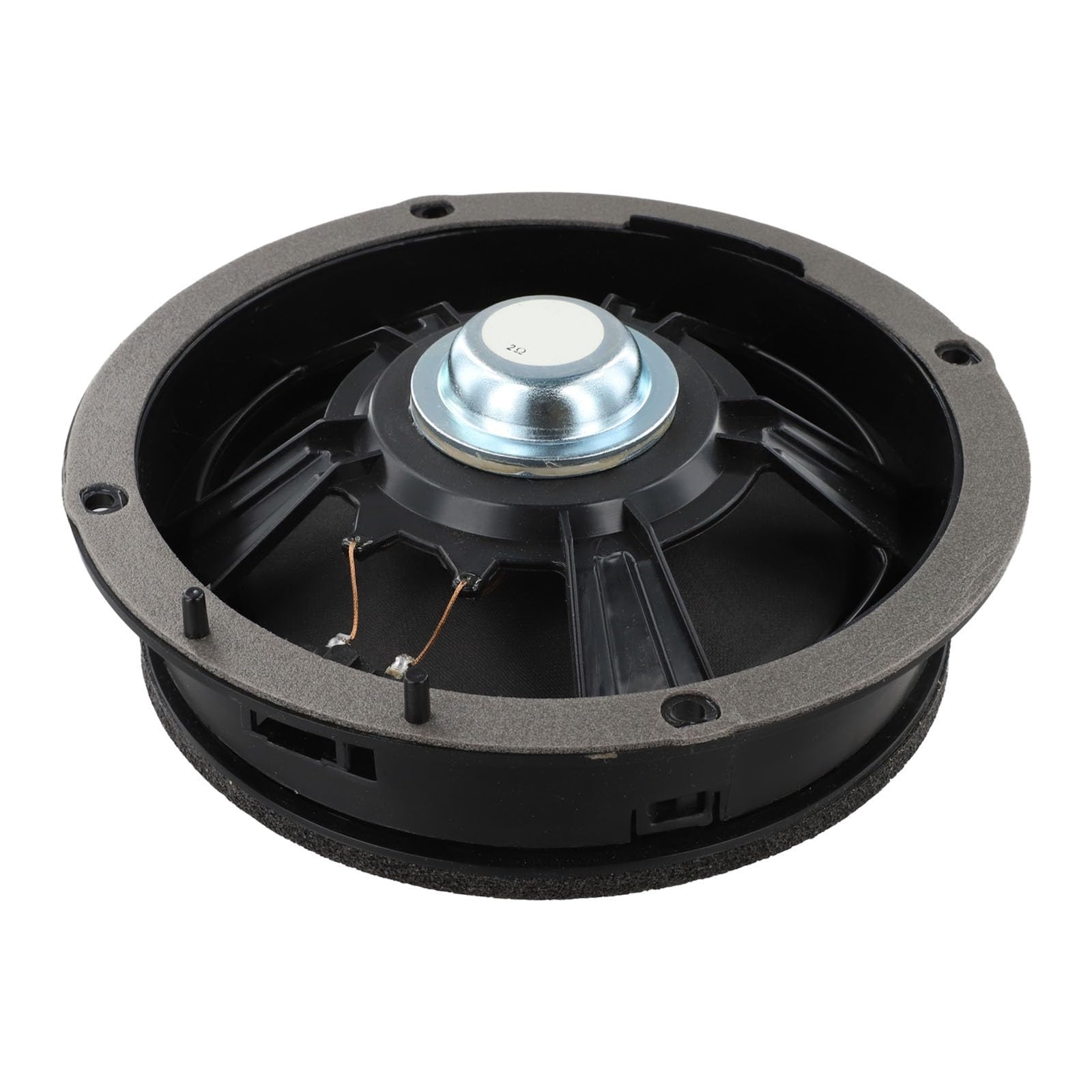 Altoparlante basso medio per porta anteriore, compatibile con A4 A5 2008-2017 OEM 8T0035415A, ricambio per altoparlante audio per auto in ABS nero