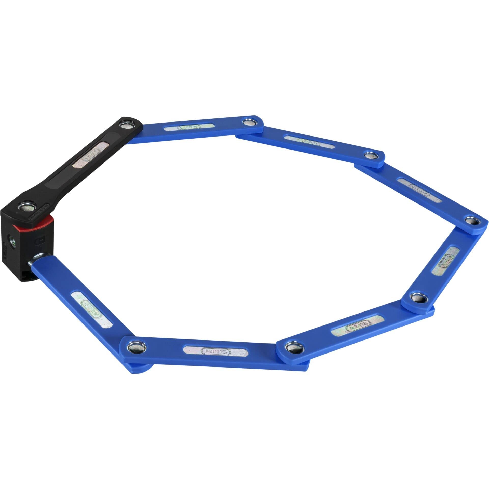 ABUS 5700/100 BU Sh, Lucchetto Pieghevole. Unisex-Adulti, Blu, 100 cm