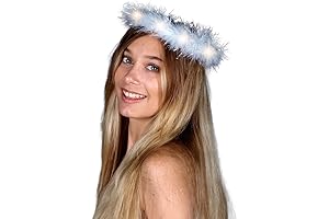 Dark Angel Halo: Illuminate Your Night with Glowing Angelic Elegance