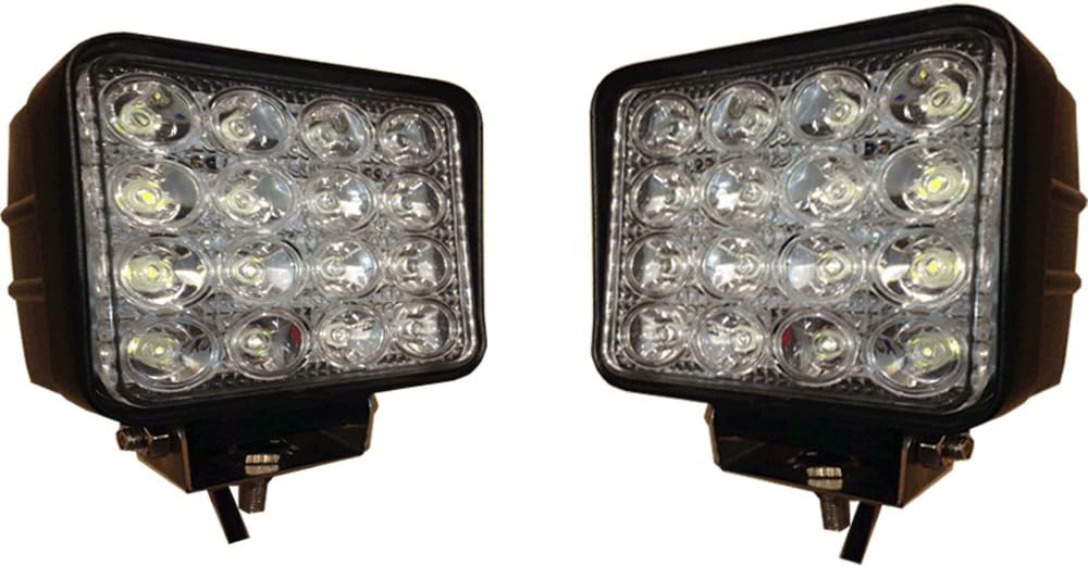 2X 48W Led Arbeitsscheinwerfer 12V 24V Zusatzscheinwerfer Fernscheinwerfer mit Zulassung 2X 48W Led Arbeitsscheinwerfer 12V 24V Zusatzscheinwerfer Fernscheinwerfer mit Zulassung