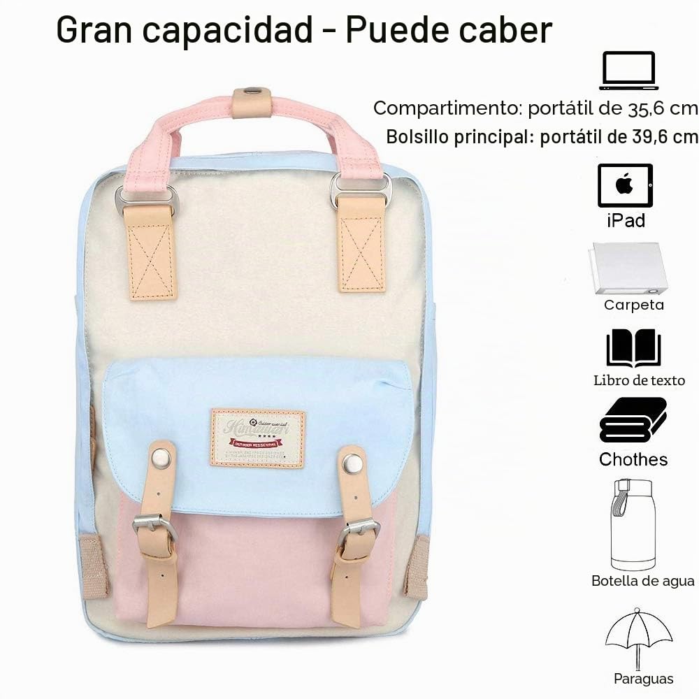 Mochila pequeña para niñas de 13 pulgadas