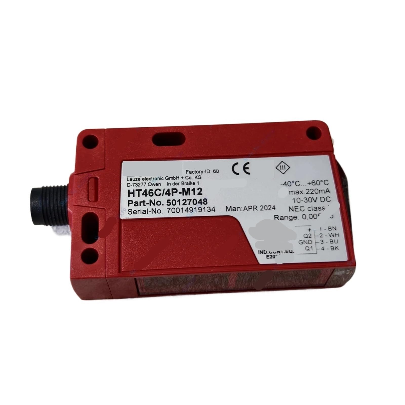 OSHZIKJII HT46C/4P-M12 50127048 Photoelectric Switch Sensor
