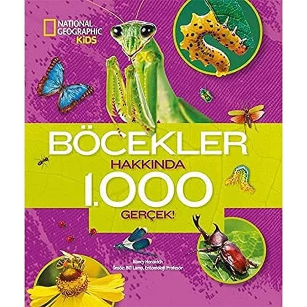National Geographic Kids - Böcekler Hakkında 1000 Gerçek (Kapak