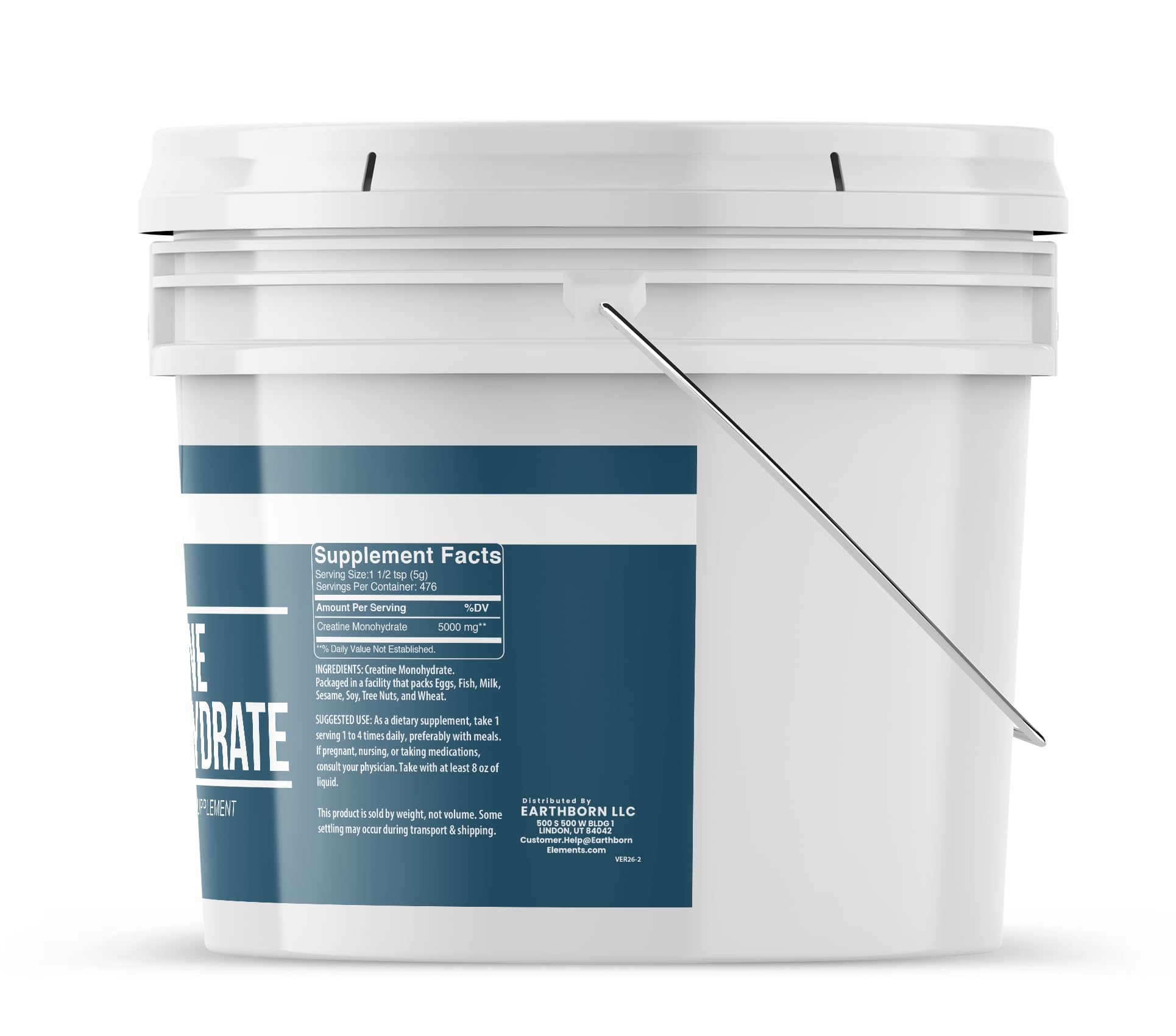 Earthborn Elements, Creatine Monohydrate, 5.25 Lb — Amazon image 3