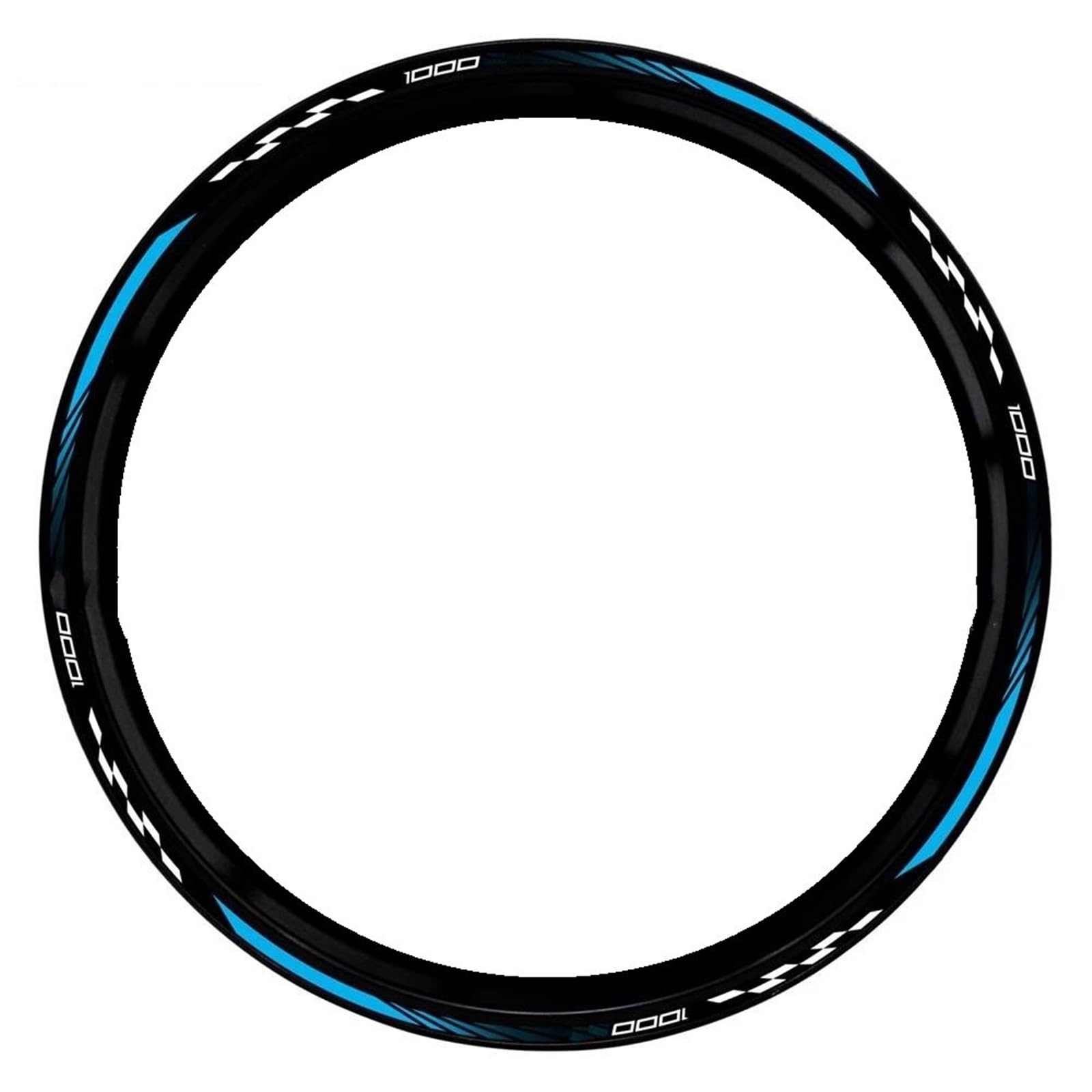Wheel Stickers Motorcycle Wheel Decal for for Z1000SX for Ninja for Z1000 for Z 1000 SX 1000SX Reflective Rim Decals Hub Stickers Rim Reflective Decal
