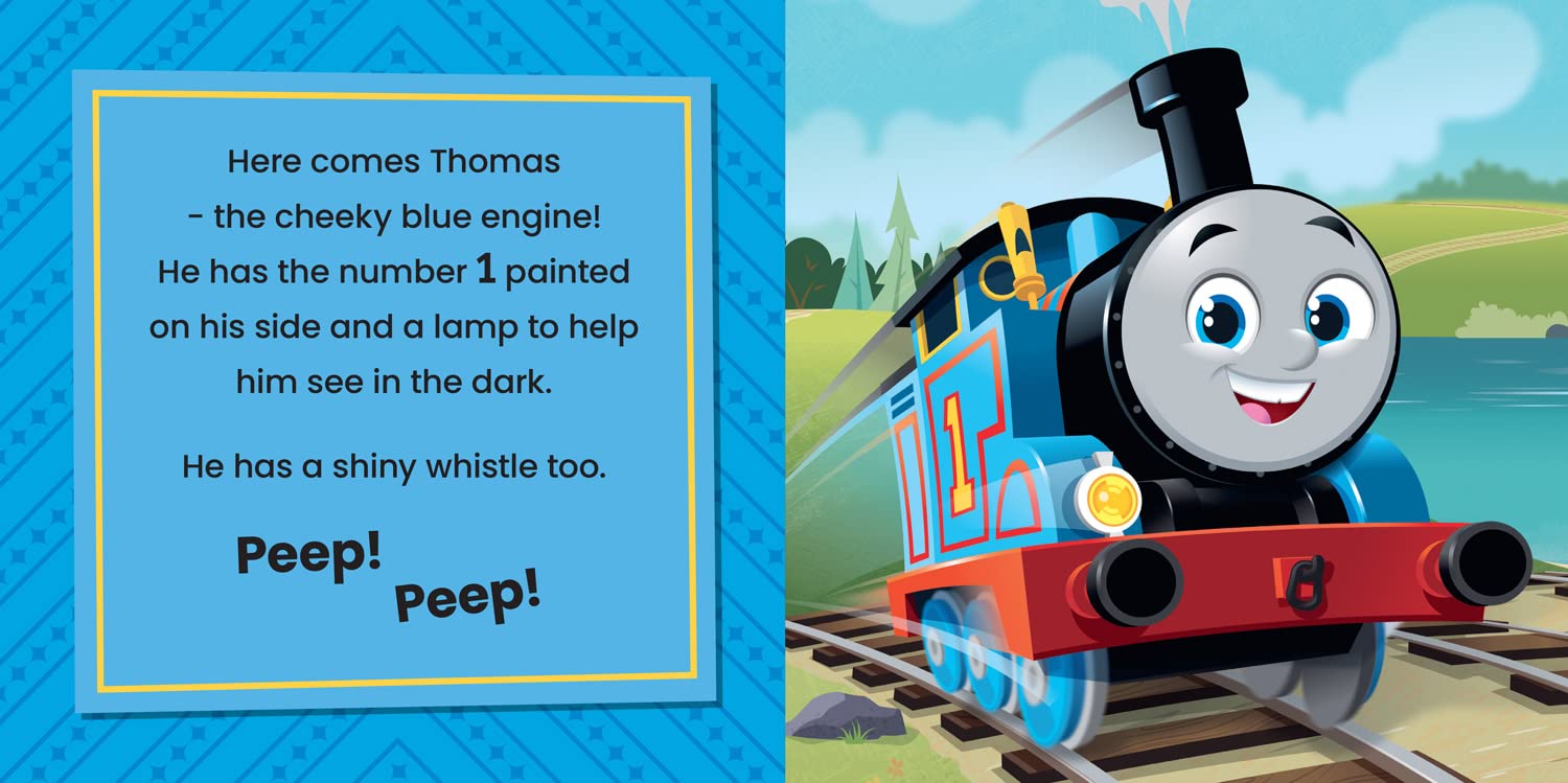 Thomas & Friends: All About Thomas: A fun board book for 2 years and up!