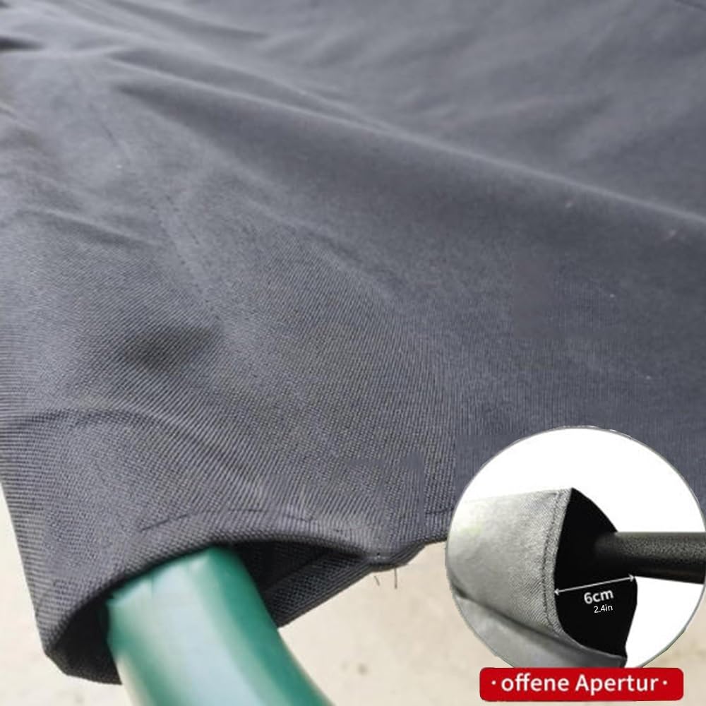 Copriseduta Di Ricambio Per Altalena Da Giardino Tessuto Oxford 600D ImpermeabileCoprisedile Da Giardino Per Dondolo 2/3 Posti Coprisedile Di Ricambio(Gray,160x58x58cm/63x22.8in)