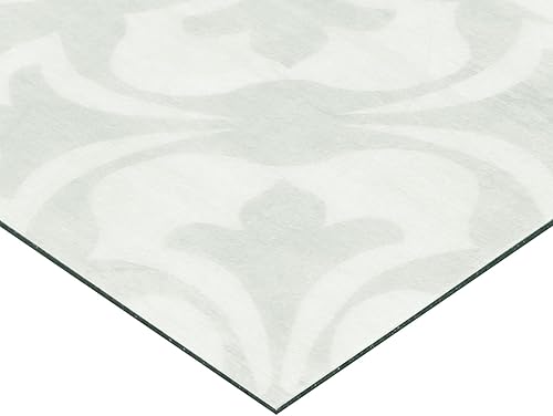 Miniatura 2 de Daltile Suelo de vinilo de lujo  0.709 x 0.709 x 0.098 in  Azulejo gris de aspecto encáustico  Capa de desgaste de 20 mil  Instalación con pegamento