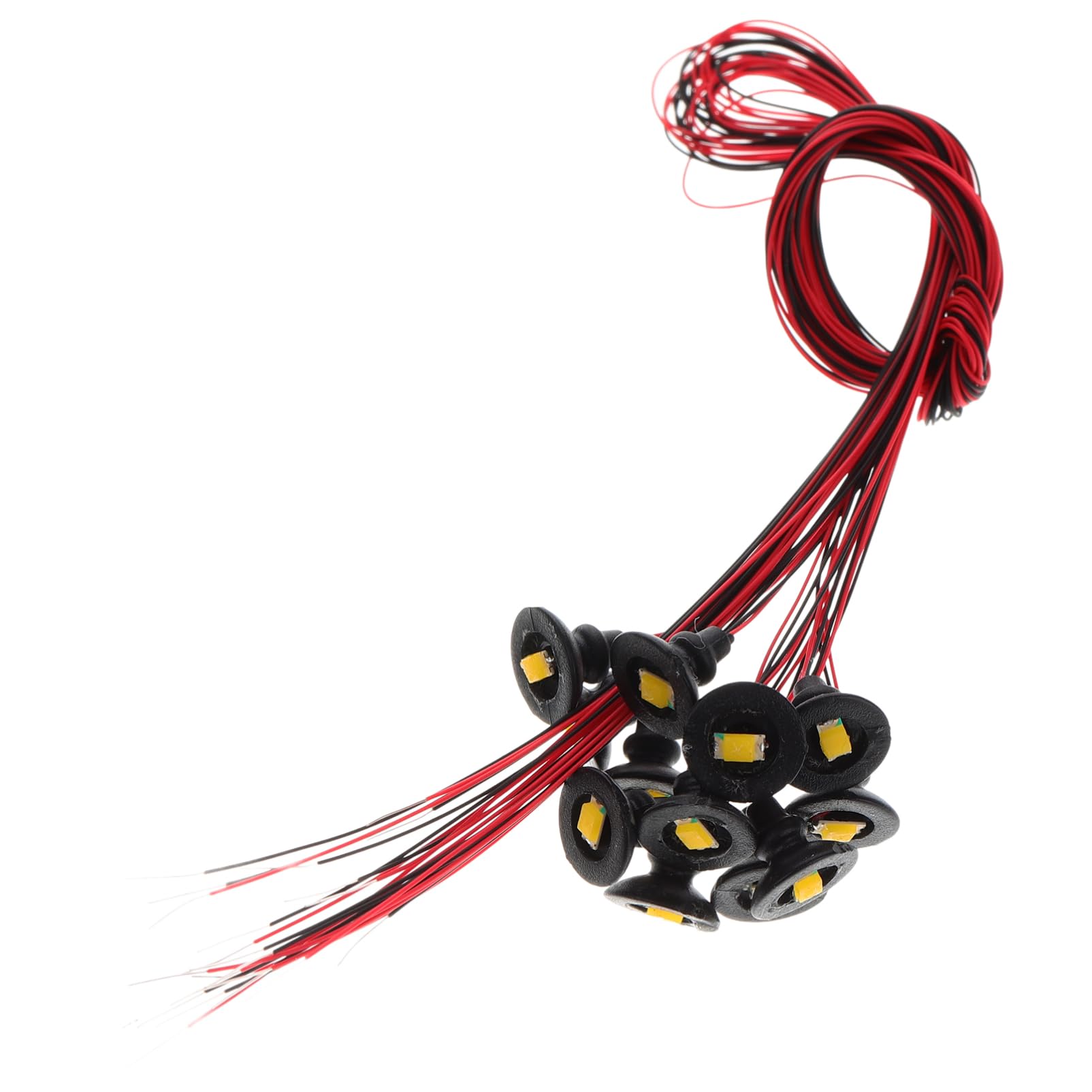 JOINPAYA 12pcs Miniature Wall Ceiling Lamps Led Lights Realistic Indoor Decor for Model Railway Landscape and Photography Soft Illumination for Creative Expression