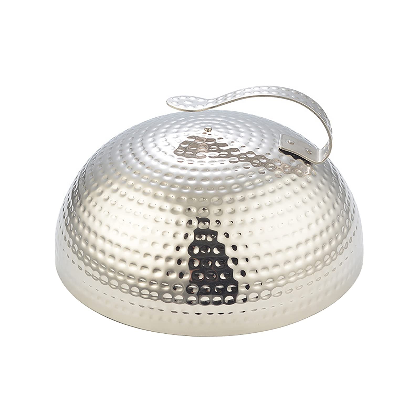 1 Ensemble Couvercle À Steak En Acier Inoxydable Plat De Cuisson Rond Tente Dôme Assiettes À