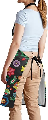 Miniatura 4 de Delantal ajustable impermeable para hombres y mujeres, chef, cocina, barbacoa, parrilla