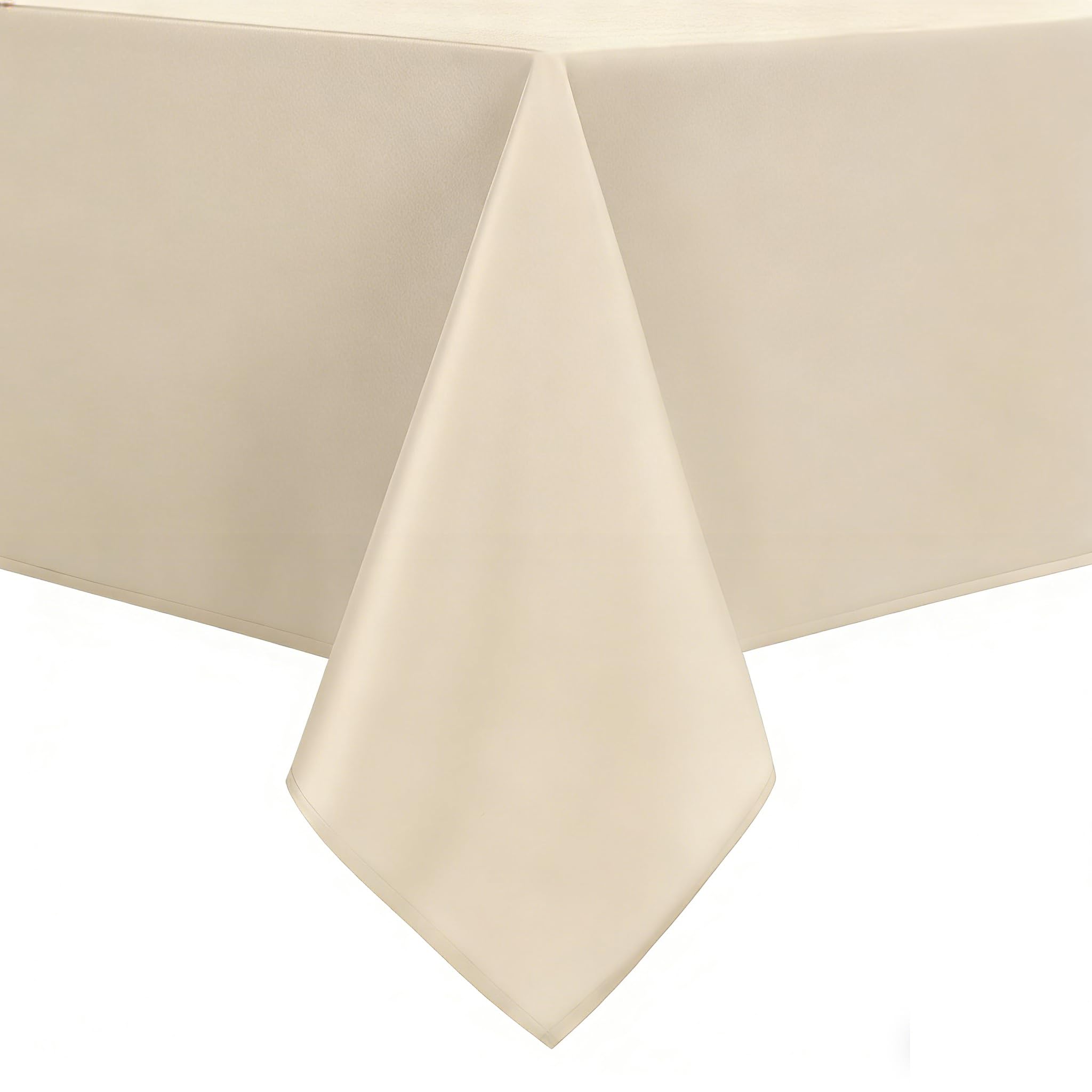 DWCN Square Tablecloth - 60 x 60 Inch - Waterproof Stain and Wrinkle Resistant Washable Table Cloth, Decorative Fabric Table Cover for Kitchen Dining