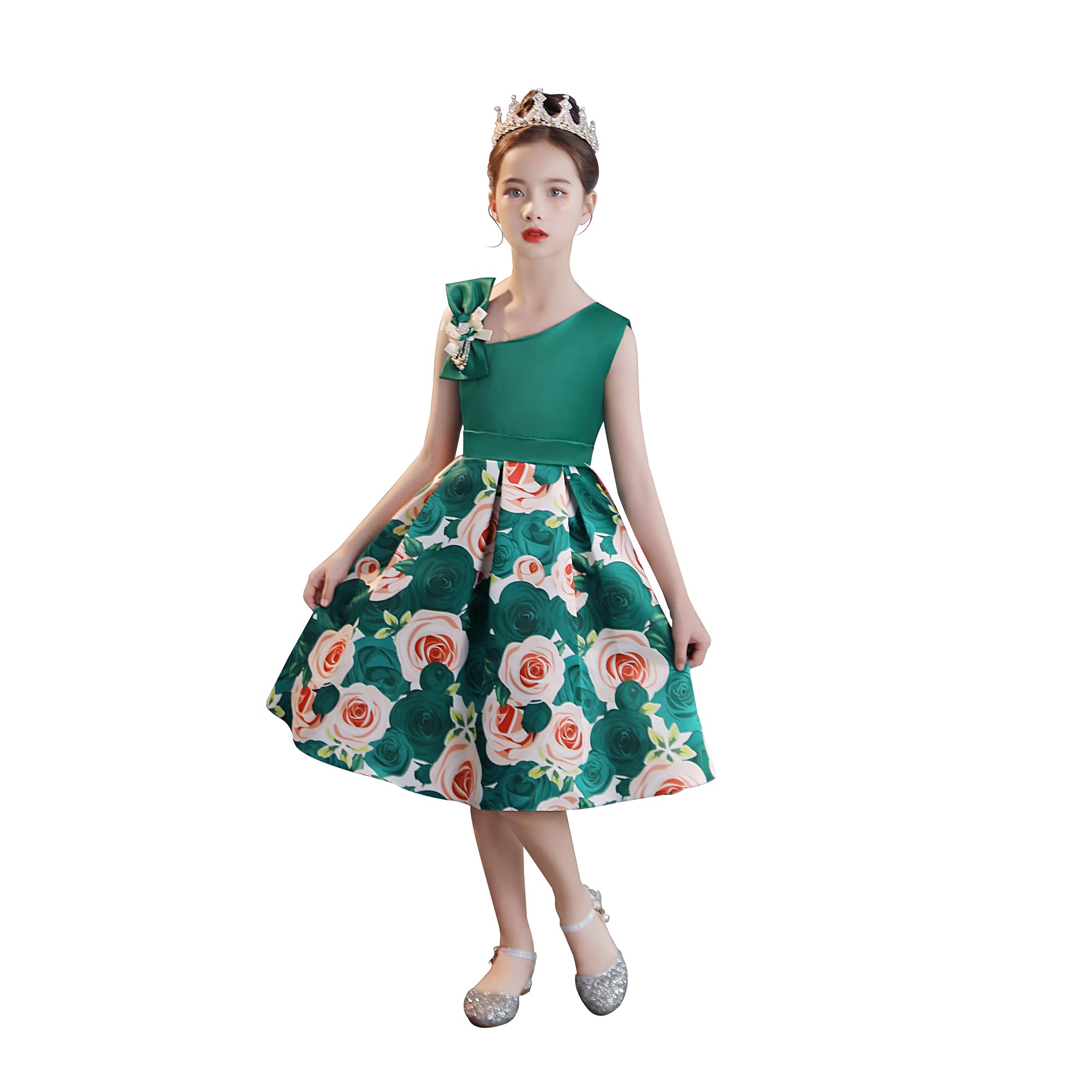 Cichic Girls' Party Flower Wedding Elegant Formal Dress 2-10 Years — view 37