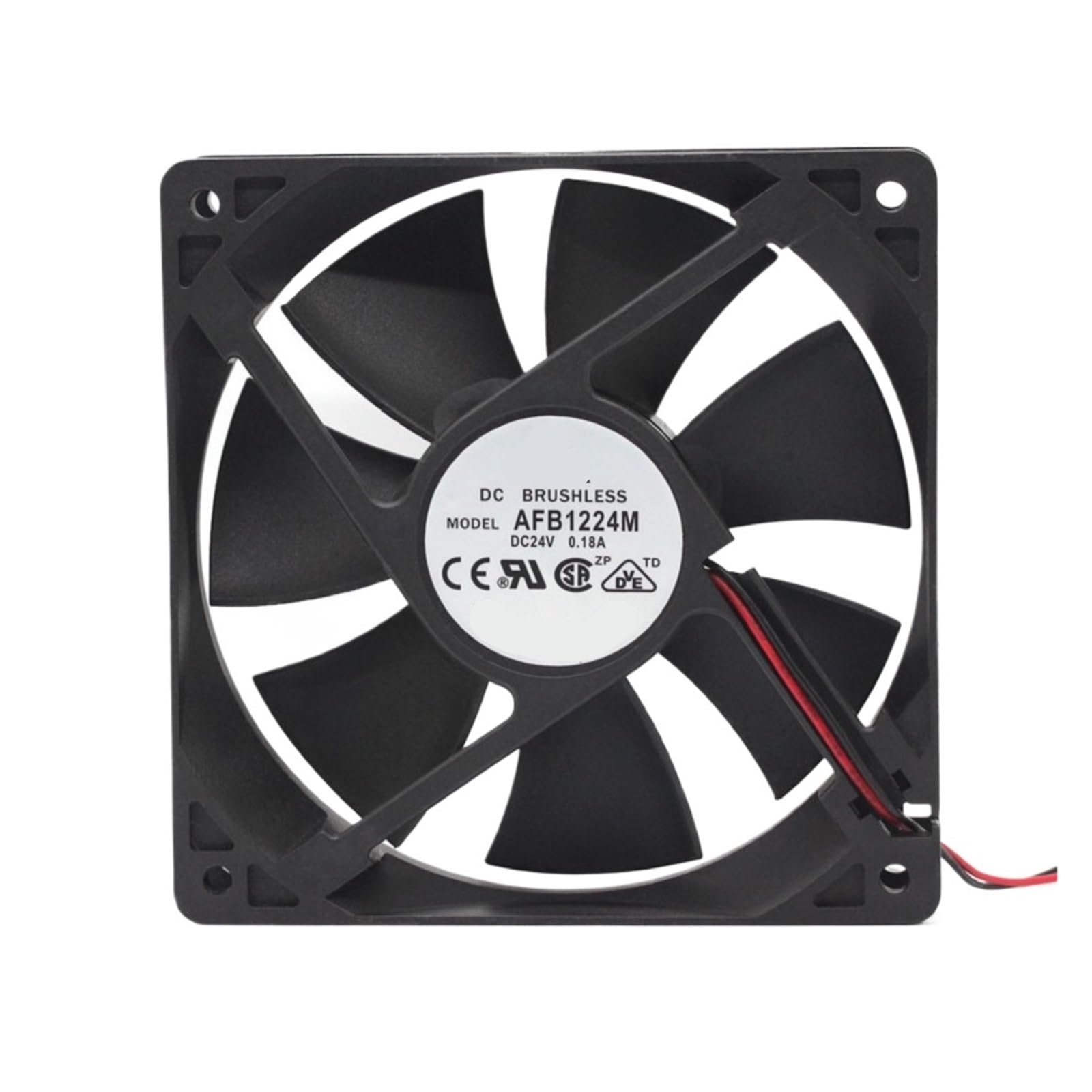 Peqyuacte One Color Afb1224m 12025 120Mm 12Cm Dc 24V 0.18A 12Cm/Cm Cooling Fan