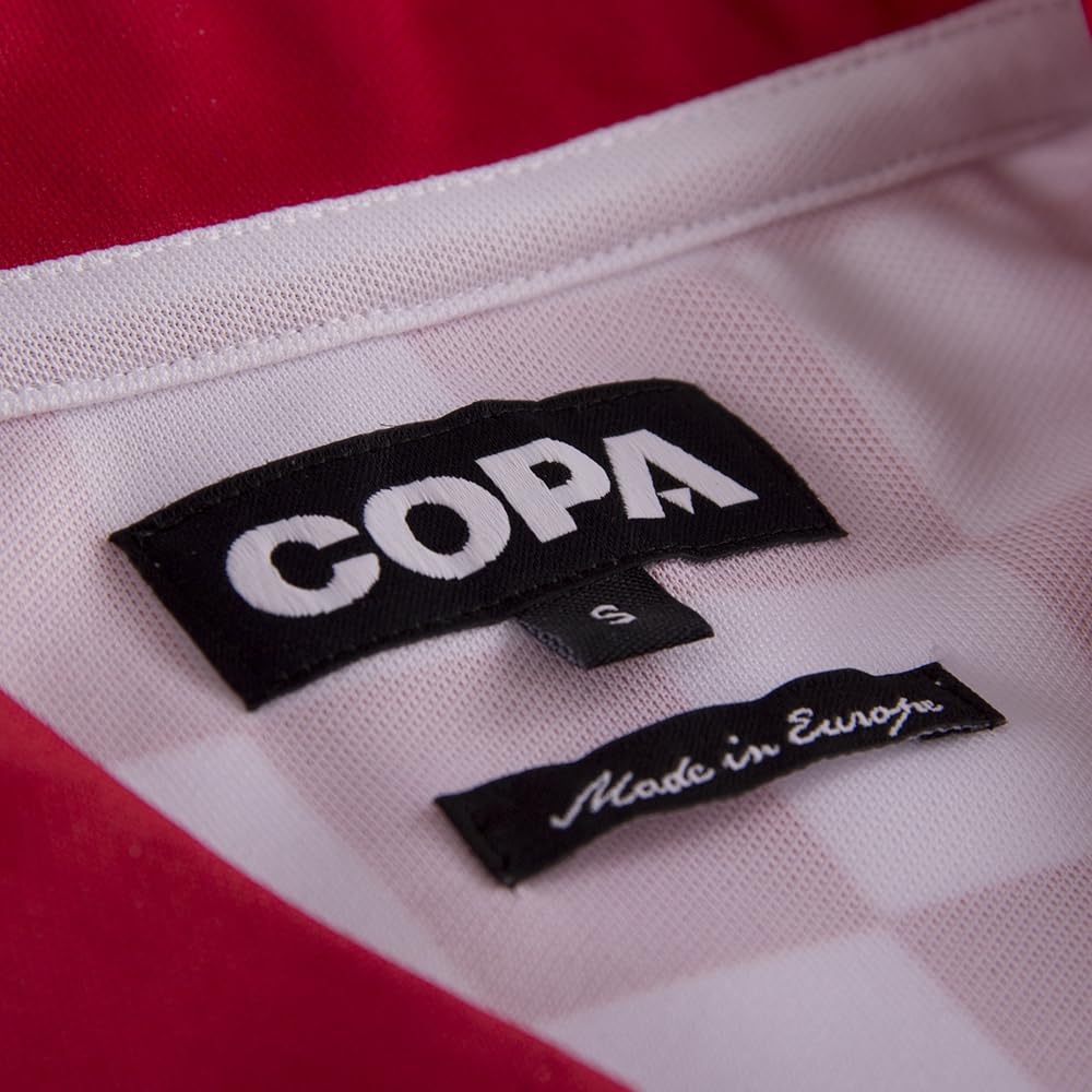COPA - Kroatien 1990 - Retro Fußballtrikot - Herren - Rot - Weiß