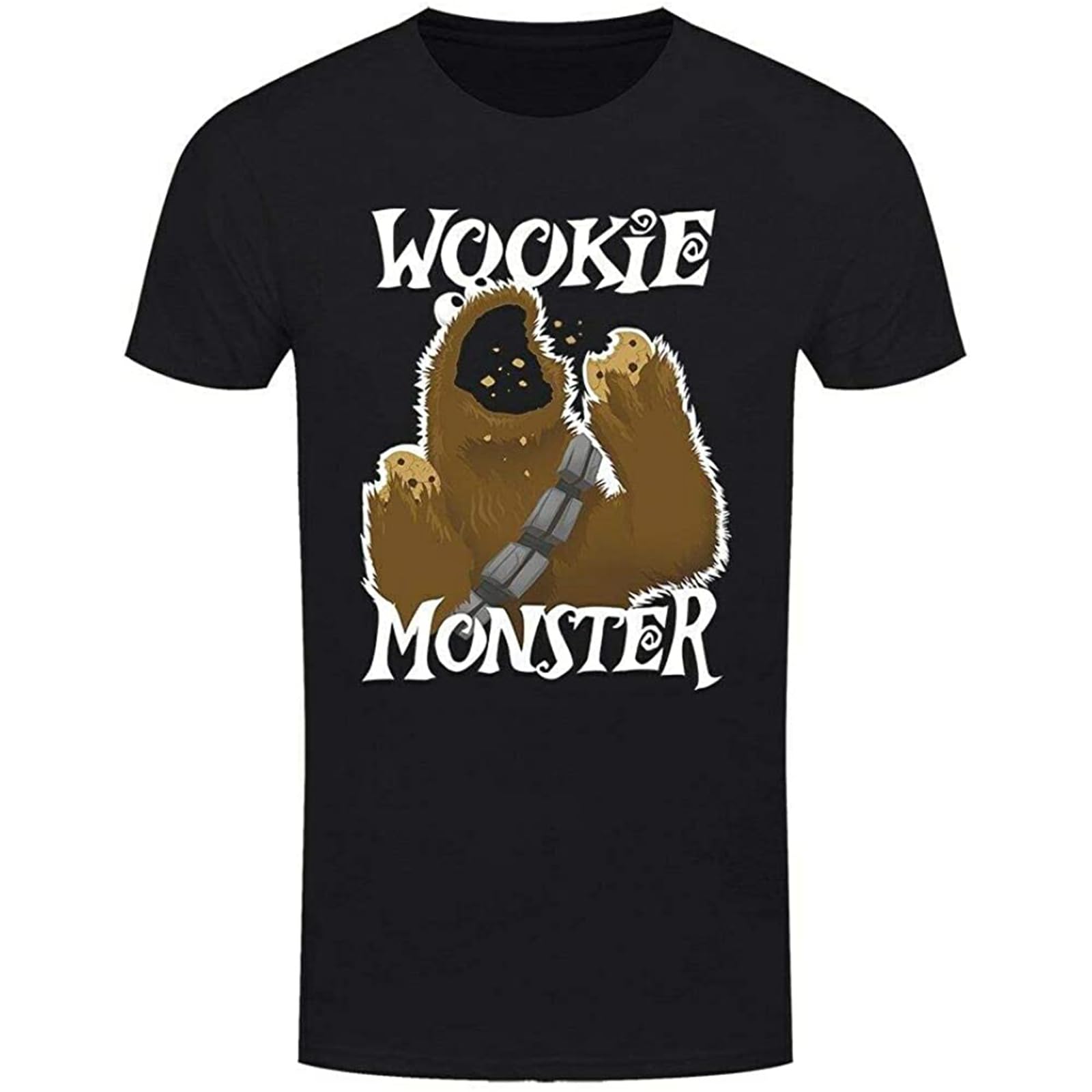 Wookie Monster Men's Black T-Shirt Unisex Tee XXL