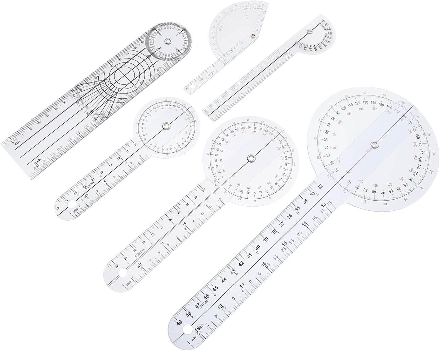 Goniometer Goniometer Physiotherapy/Adjustable 360 Measure Goniometer