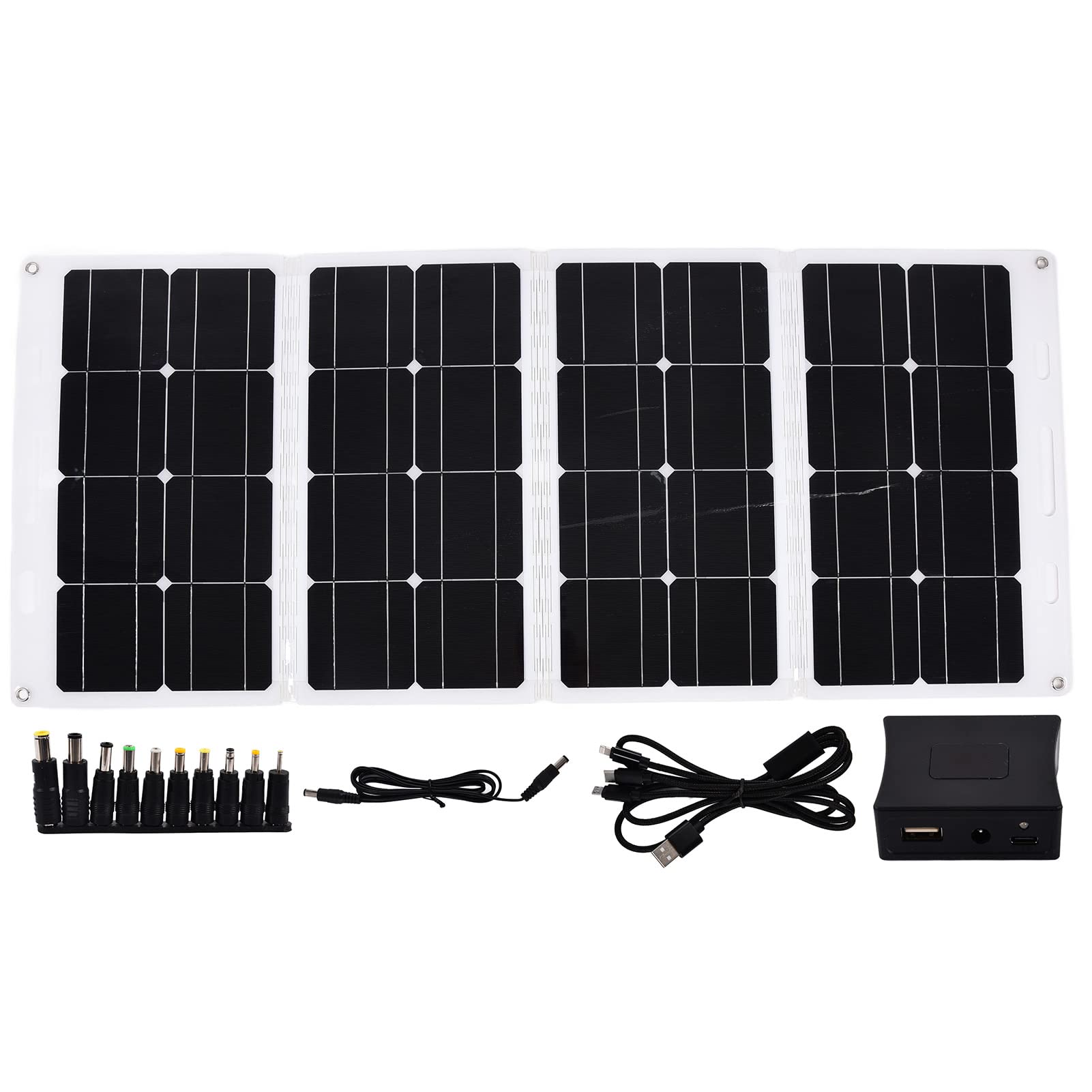 Kit de Panel Solar Portátil, 20% de Alta Eficiencia de Conversión