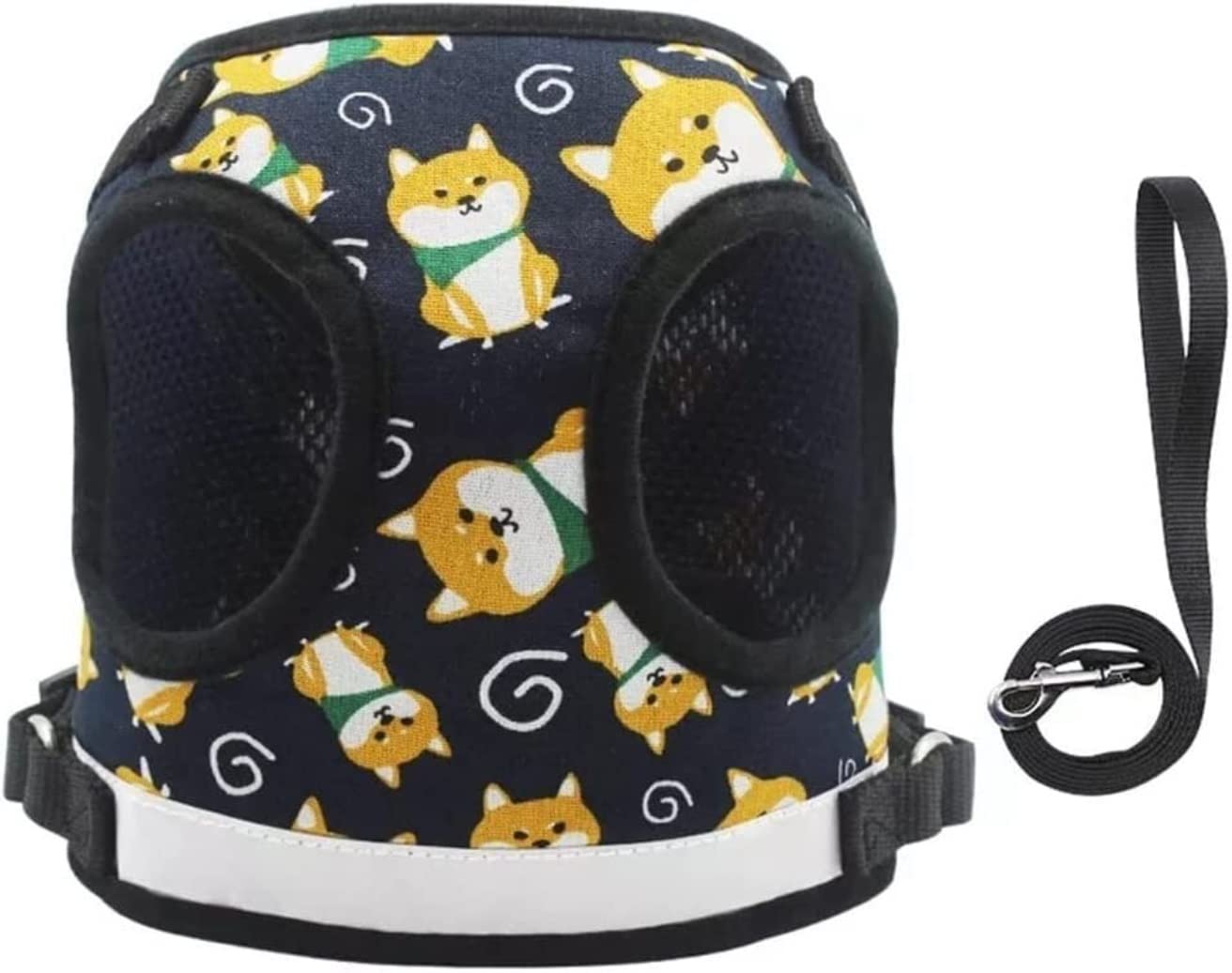 Guinzaglio per Cani Gilet Con Cinturino Pettorale Corda Riflettente Per Trazione Per Animali Domestici Guinzaglio Per Guinzaglio Per Guinzaglio Per Cani Piccolo E Collare Guinzaglio Addestramento (Co