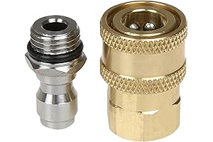3/8 to 1/4 Inch Quick Connect Fittings Pressure Washer Adapter