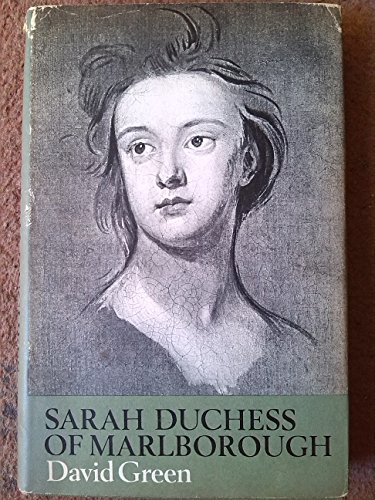 Sarah Duchess of Marlborough B0006D8IBE Book Cover