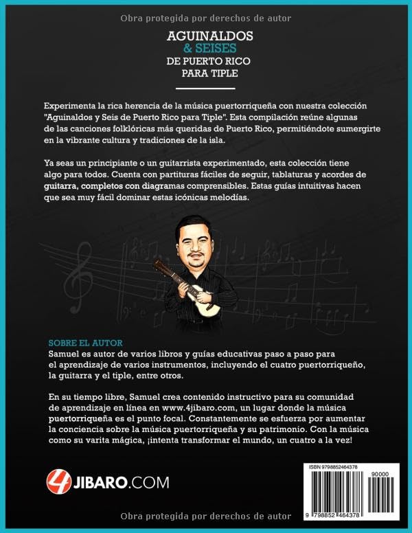 Miniatura 2 de Aguinaldos y Seises para Tiple Una Colección de Canciones Folklóricas de Puerto Rico (Spanish Edition)